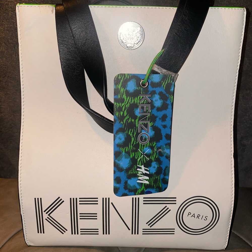 KENZO  Leather handbag Kenzo x H&M
